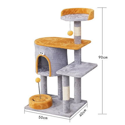 Tour pour Chat avec Hamac et Tunnel Intégrés