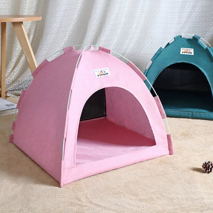 Refuge Douillet pour Chats - Design Moderne et Gris