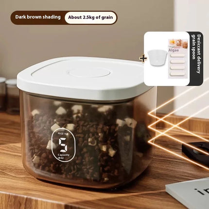 Conteneurs Alimentaires Hermétiques avec Fermeture Sous Vide – Stockage Grains et Céréales