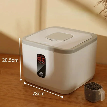 Récipient Moderne pour Conservation de Croquettes avec Écran Digital