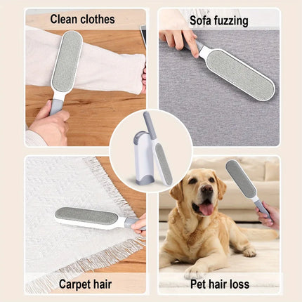 Brosse Nettoyante Pratique avec Système de Collecte Intégré