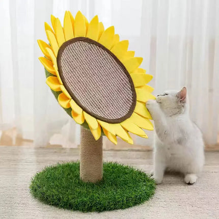 Griffoir Tournesol pour Chat - Design Naturel et Ludique