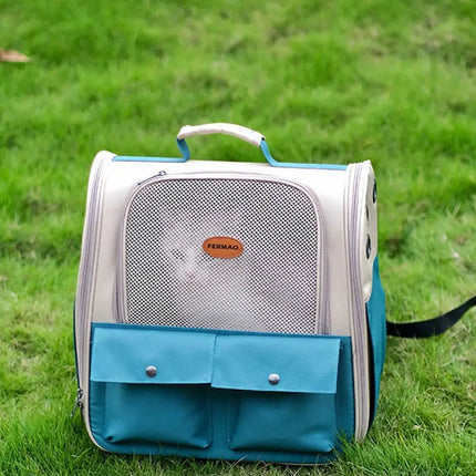 Sac à Dos Pliable avec Ventilation - Parfait pour Chats Aventuriers