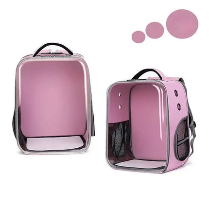 Sac à dos pour chats avec fenêtre transparente – Pratique pour voyages ou sorties