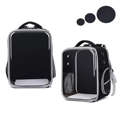 Sac à dos pour chats avec fenêtre transparente – Pratique pour voyages ou sorties