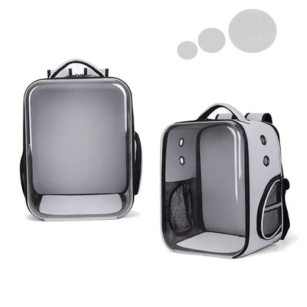 Sac à dos pour chats avec fenêtre transparente – Pratique pour voyages ou sorties