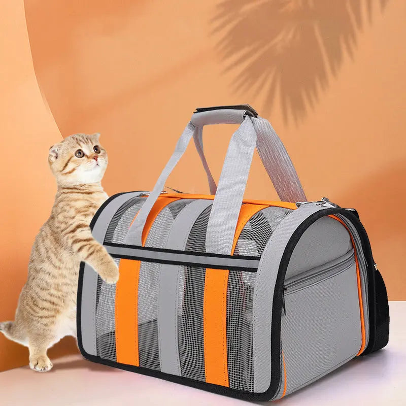 Sac léger et pliable pour transporter votre chat en sécurité