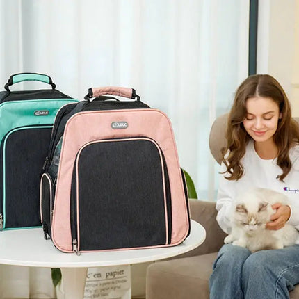 Sac à Dos rigide pour Chat avec Sécurité et Ventilation - Modèle XL