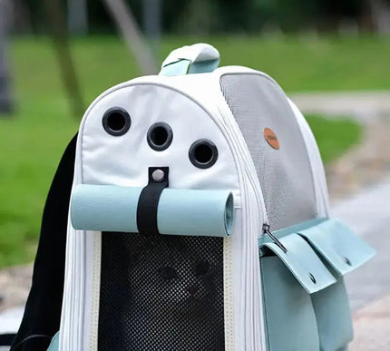 Sac à Dos Respirant pour Transport de Chat – Design Pliable et Moderne
