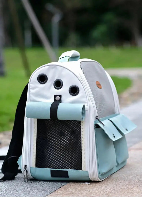 Sac à Dos Respirant pour Transport de Chat – Design Pliable et Moderne