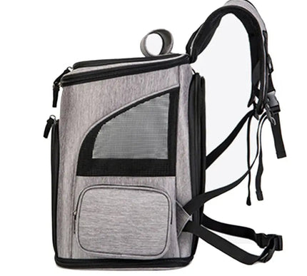 Sac à Dos Ventilé pour Chats – Transport Urbain Pratique