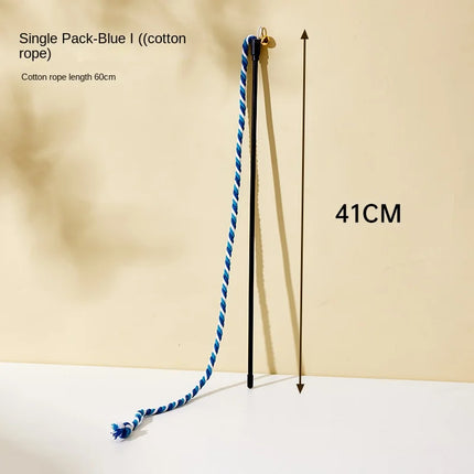 Bâtons Ludiques à Corde Colorée et Cloche pour Moments de Jeu Actifs