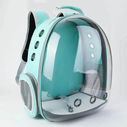 Sac Rose Vision Clair avec Aérations Multiples pour Chat Urbain