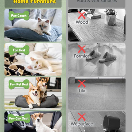 Rouleau Anti-Poils Pratique pour Nettoyage Domestique