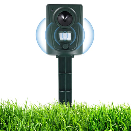 Dispositif Répulsif Ultrason pour Animaux Extérieur – Capteur PIR