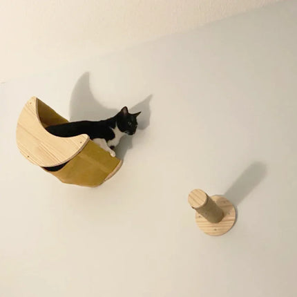 Niche murale suspendue pour chat – Design moderne et pratique