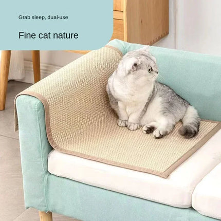 Protection d'Accoudoir pour Chat – Tapis Griffoir Tressé