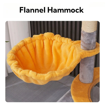 Tour pour Chat avec Hamac et Tunnel Intégrés