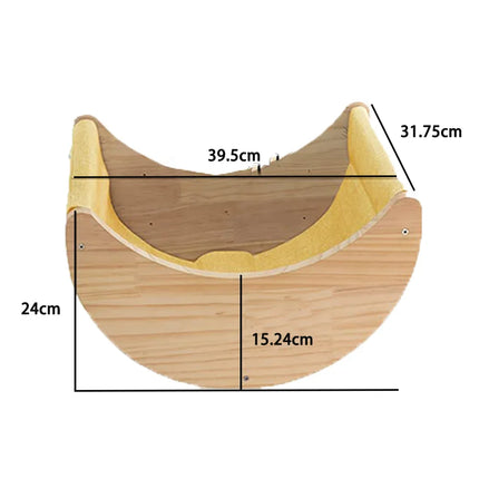 Niche murale suspendue pour chat – Design moderne et pratique