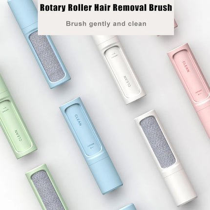 Brosse poils minimaliste pastel avec tissu texturé intégré - Mécanisme amovible