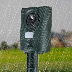 Dispositif Répulsif Ultrason pour Animaux Extérieur – Capteur PIR