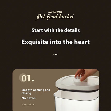 Conteneurs Alimentaires Hermétiques avec Fermeture Sous Vide – Stockage Grains et Céréales