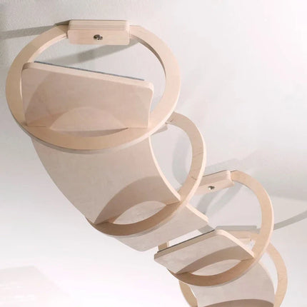 Nordic Cat Loft - Structure Suspendue Minimaliste pour Chats
