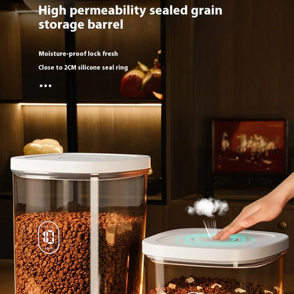 Conteneurs Alimentaires Hermétiques avec Fermeture Sous Vide – Stockage Grains et Céréales