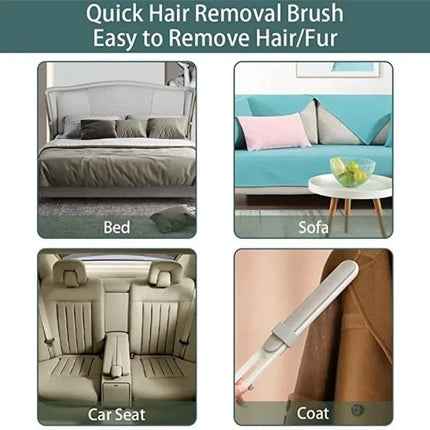 Brosse Anti-Poils Multifonction pour Surfaces Domestiques