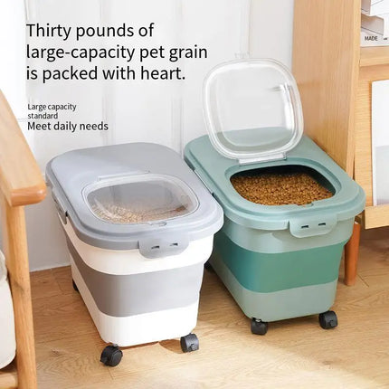 Boîtes de Rangement Compartimentées à Roulettes – Avec Pelle Incluse