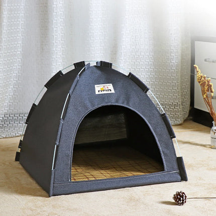Refuge Douillet pour Chats - Design Moderne et Gris