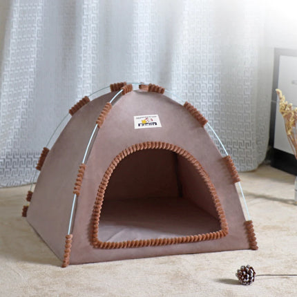 Refuge Douillet pour Chats - Design Moderne et Gris