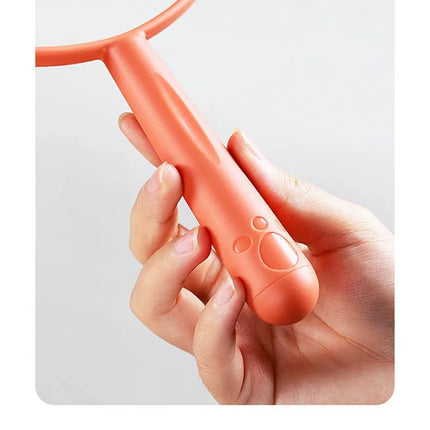 Outil de Nettoyage Multifonction pour Textiles - Double Dévidoir Orange et Bleu