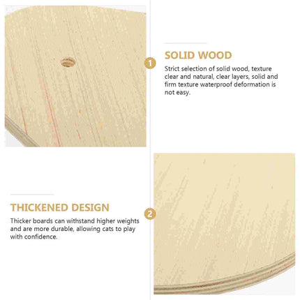 Arbre à chat minimaliste avec plateforme en forme de larme