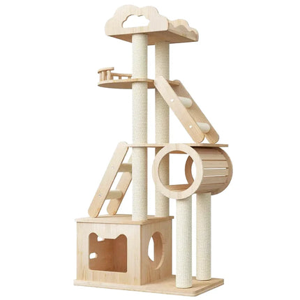 Structure luxe ludique nuage pour chats explorateurs