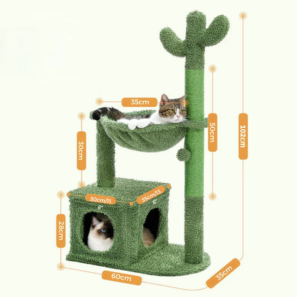 Arbre à Chat Cactus Ludique et Original