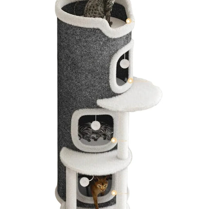 Tour de Jeu Vertical pour Chats à Niveaux Modulés