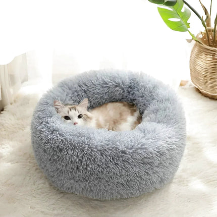 Lit Rond Moelleux et Cosy pour Chat – Design Minimaliste