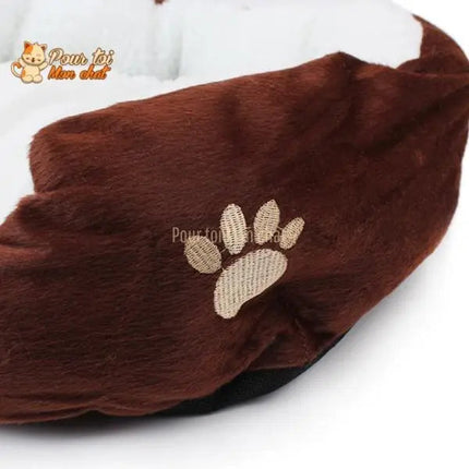 Coussin Rond Douillet | Espace de Repos Confortable pour Chat