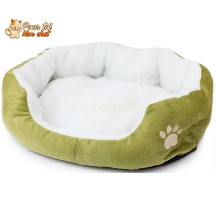 Coussin Rond Douillet | Espace de Repos Confortable pour Chat