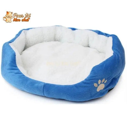 Coussin Rond Douillet | Espace de Repos Confortable pour Chat