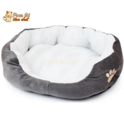 Coussin Rond Douillet | Espace de Repos Confortable pour Chat