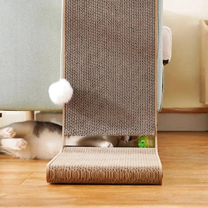 Grattoir pour Chat avec Balles Intégrées