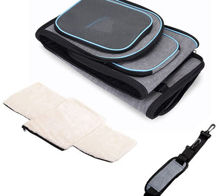 Sac transport modulable avec extensions ventilées