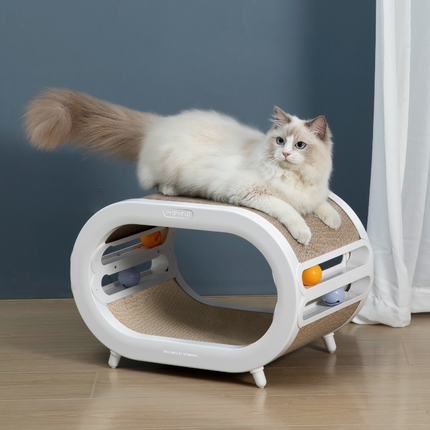 Tapis Roulant Interactif pour Chat avec Jouets Intégrés