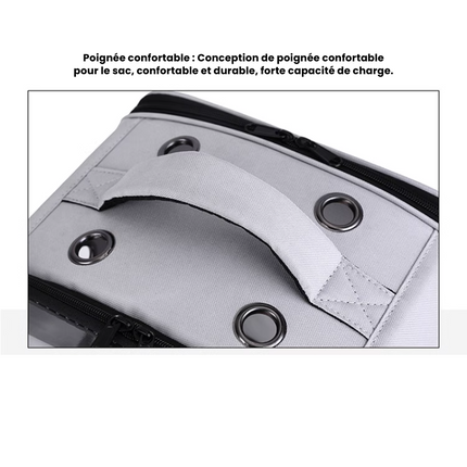 Sac à dos pour chats avec fenêtre transparente – Pratique pour voyages ou sorties