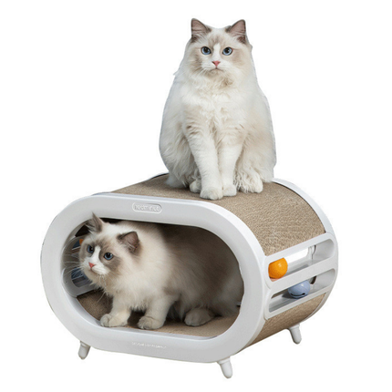 Tapis Roulant Interactif pour Chat avec Jouets Intégrés