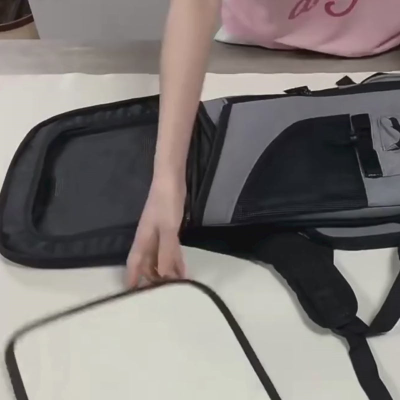 Sac à Dos Ventilé pour Chats – Transport Urbain Pratique