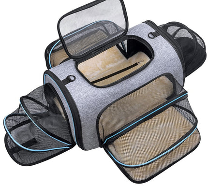 Sac transport modulable avec extensions ventilées