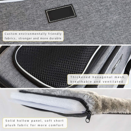 Sac de Transport Modulable avec Ouvertures Latérales Déployables